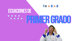 Ecuaciones de primer grado