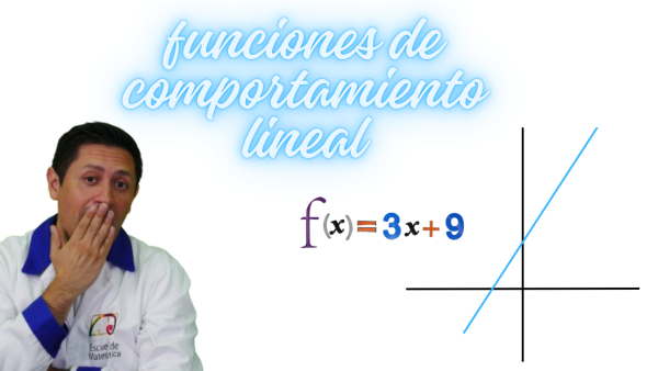 Funciones de comportamiento Lineal
